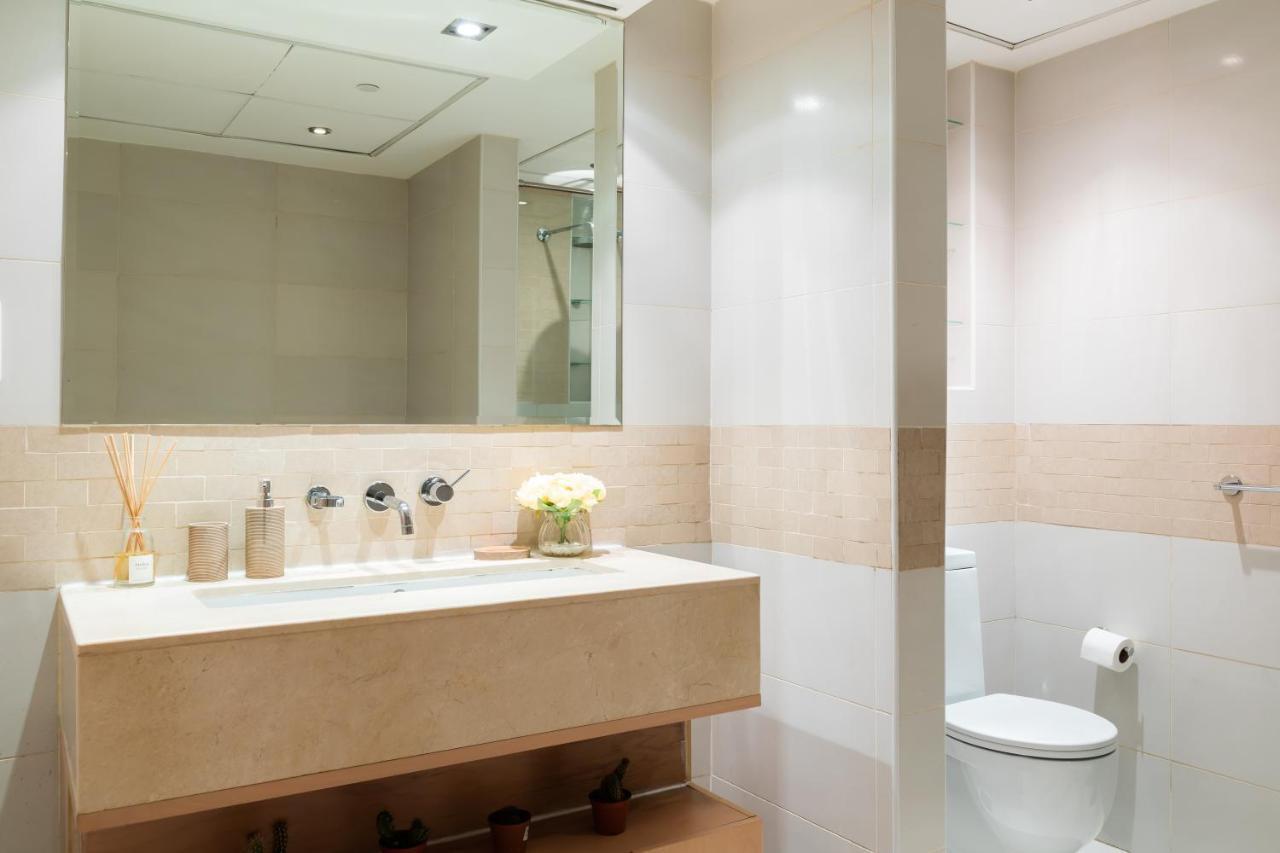 Nasma Luxury Stays - Pastel-Colored Apt With Jaw-Dropping Marina Views Dubaj Exteriér fotografie