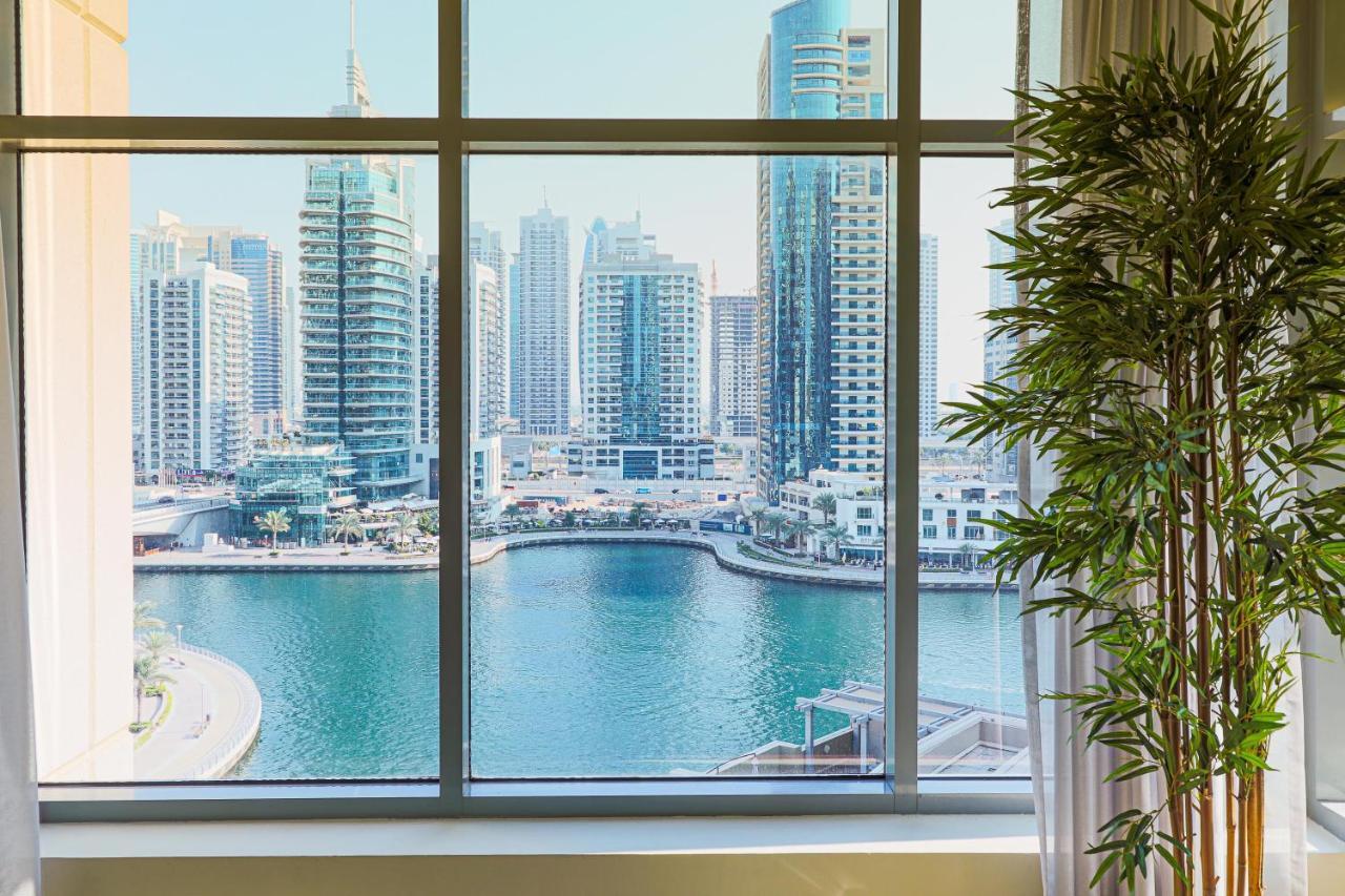 Nasma Luxury Stays - Pastel-Colored Apt With Jaw-Dropping Marina Views Dubaj Exteriér fotografie