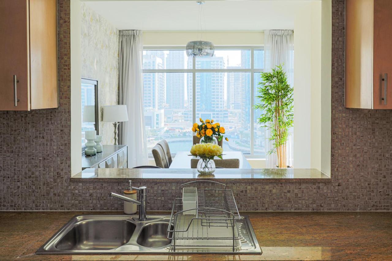 Nasma Luxury Stays - Pastel-Colored Apt With Jaw-Dropping Marina Views Dubaj Exteriér fotografie